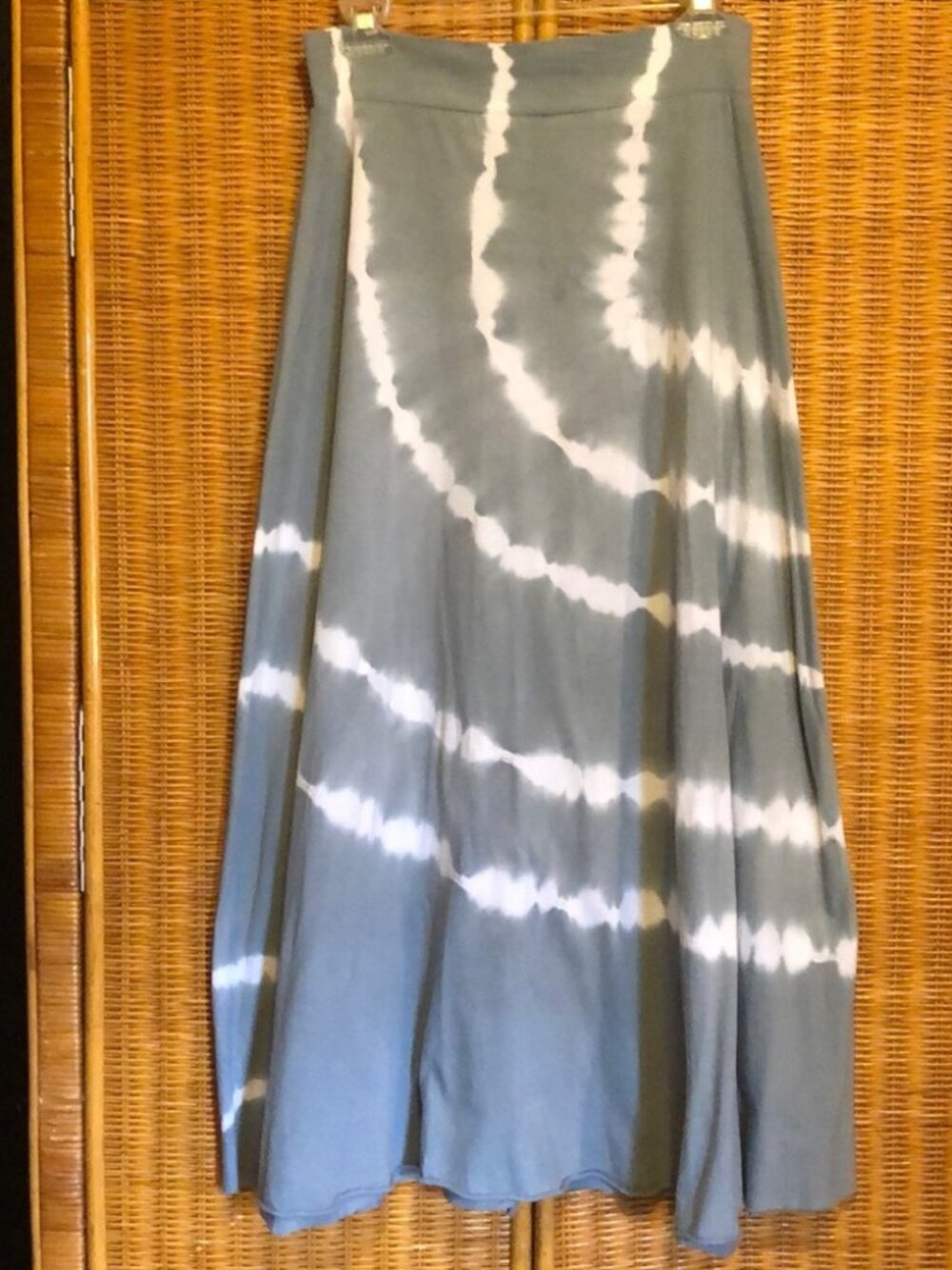Tryst cotton hand tie dyed maxi skirt M